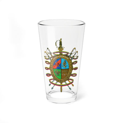 Seal of the Ministry of Defense of Venezuela (Venezuela) (Coat of Arms) Pint Glass 16oz