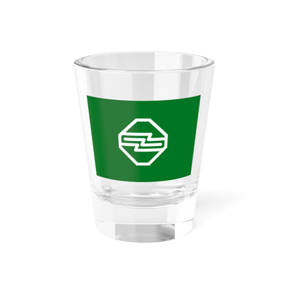 Flag of Mishima Shizuoka (Japan) Shot Glass 1.5oz