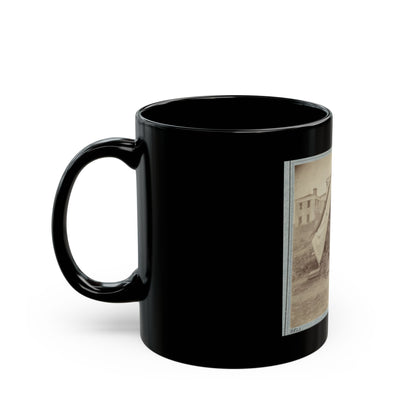 22d New York State Militia Near Harpers Ferry, Va., 1861 I.E.1862 004 (U.S. Civil War) Black Coffee Mug