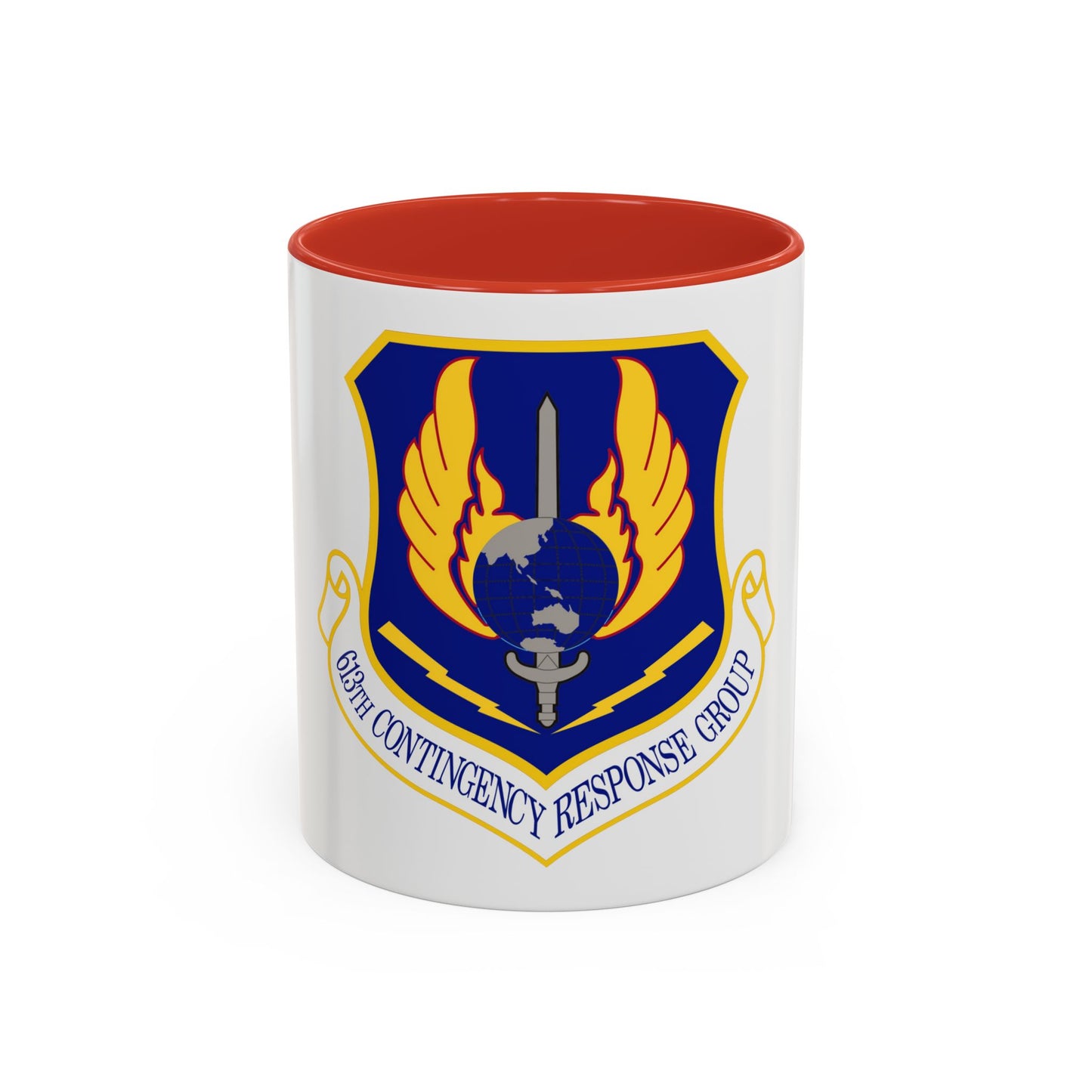 613th Contingency Response Group (U.S. Air Force) Accent Coffee Mug
