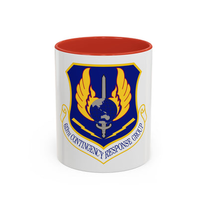 613th Contingency Response Group (U.S. Air Force) Accent Coffee Mug