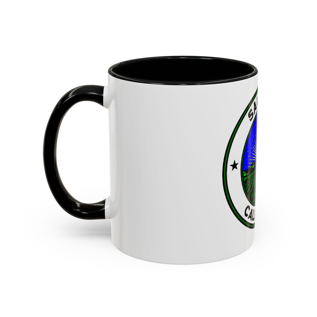 Seal of Salinas California - Accent Coffee Mug