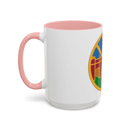 1 Transportation Agency (U.S. Army) Accent Coffee Mug