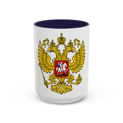 Coat of Arms of the Russian Federation 2 - Accent Coffee Mug