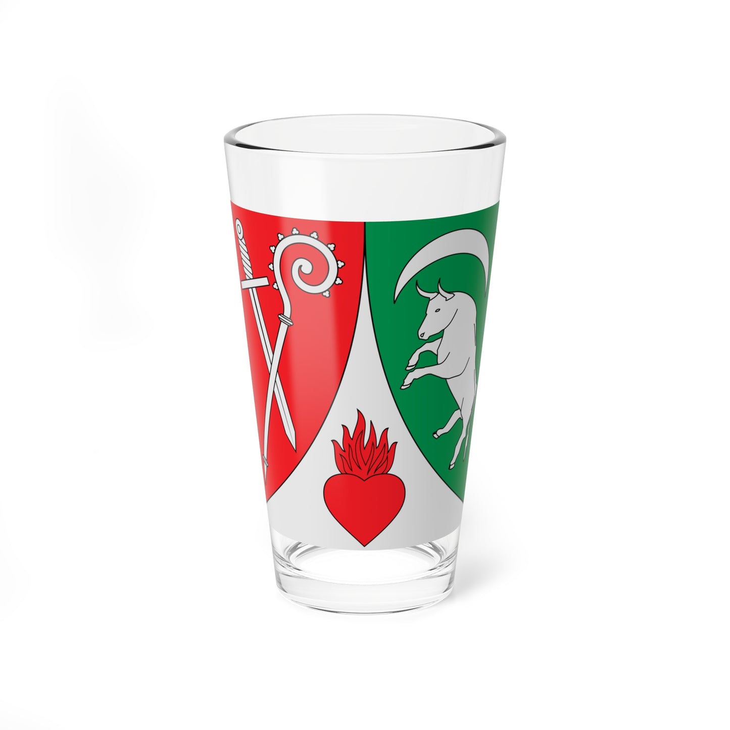 Flag of Jean-Marie Lovey (Switzerland) Pint Glass 16oz