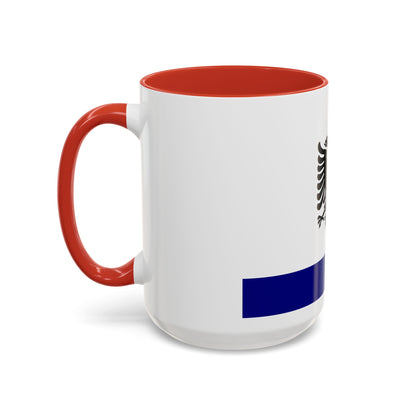 Government Ensign of Albania 1958 to 1992 - Accent Coffee Mug