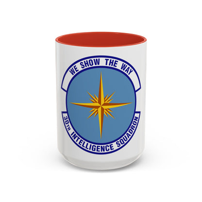 30 Intelligence Squadron AFISRA (U.S. Air Force) Accent Coffee Mug