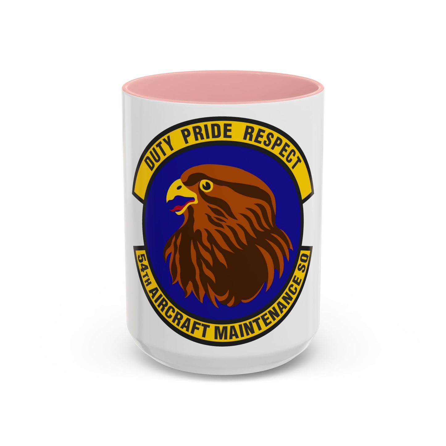 54 Aircraft Maintenance Squadron AETC (U.S. Air Force) Accent Coffee Mug