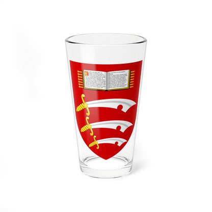 University of Essex arms (United Kingdom) (Coat of Arms) Pint Glass 16oz