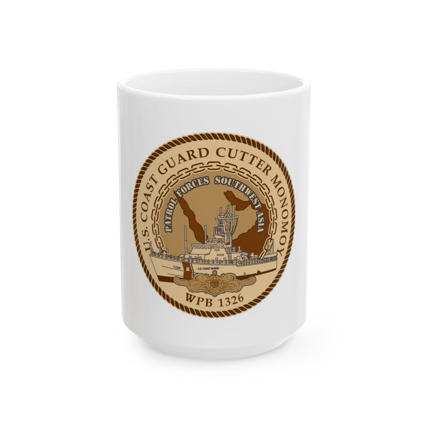 USCGC Monomoy WPB 1326 (U.S. Coast Guard) White Coffee Mug