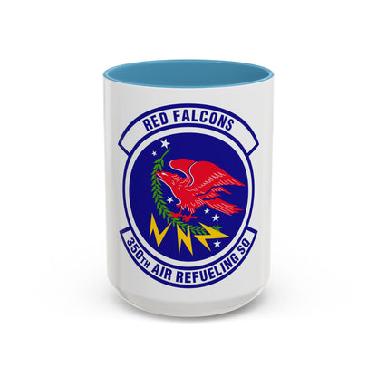 350 Air Refueling Squadron AMC (U.S. Air Force) Accent Coffee Mug