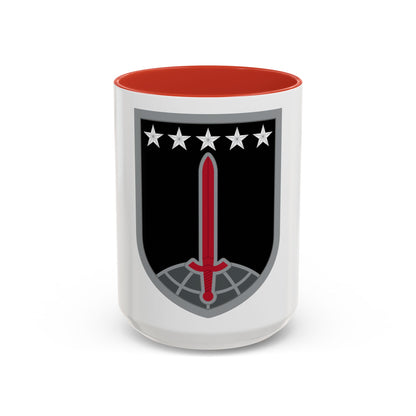 1ST MULTIDOMAIN TASK FORCE (U.S. Army) Accent Coffee Mug