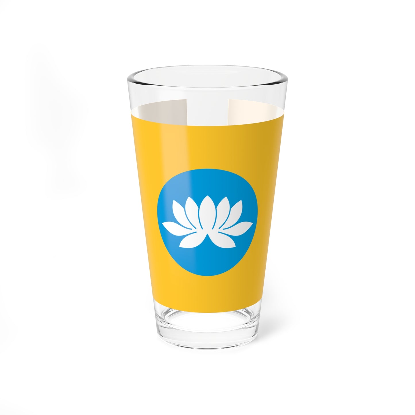 Flag of Kalmykia (Russia) Pint Glass 16oz
