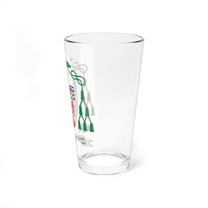 Escudo de David Arias Pérez (Spain) (Coat of Arms) Pint Glass 16oz