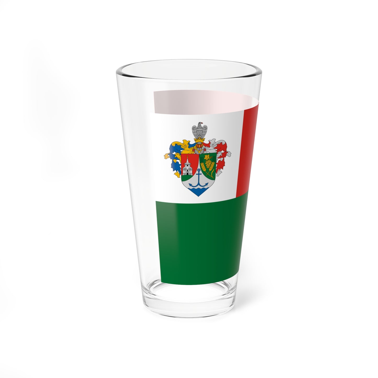 Flag of Balatonlelle (Hungary) Pint Glass 16oz
