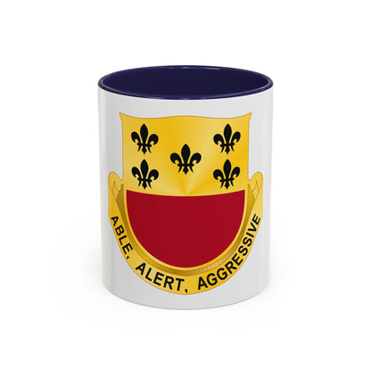 196 Armor Regiment (U.S. Army) Accent Coffee Mug