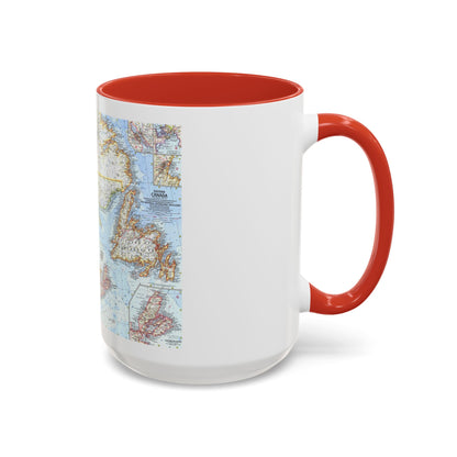 Canada - Eastern (1967) (Map) Accent Coffee Mug