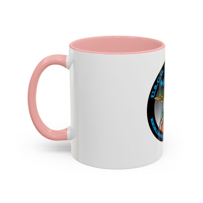 USCG Air Station Miami (U.S. Coast Guard) Accent Coffee Mug