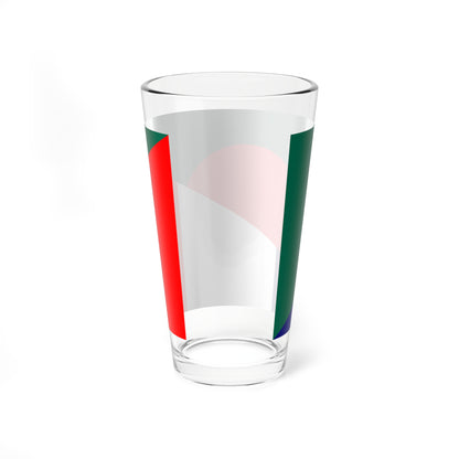 Flag of Bangladesh and France (Bangladesh) Pint Glass 16oz