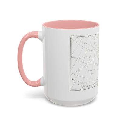 Alaska - Sketch Map (1891) (Map) Accent Coffee Mug