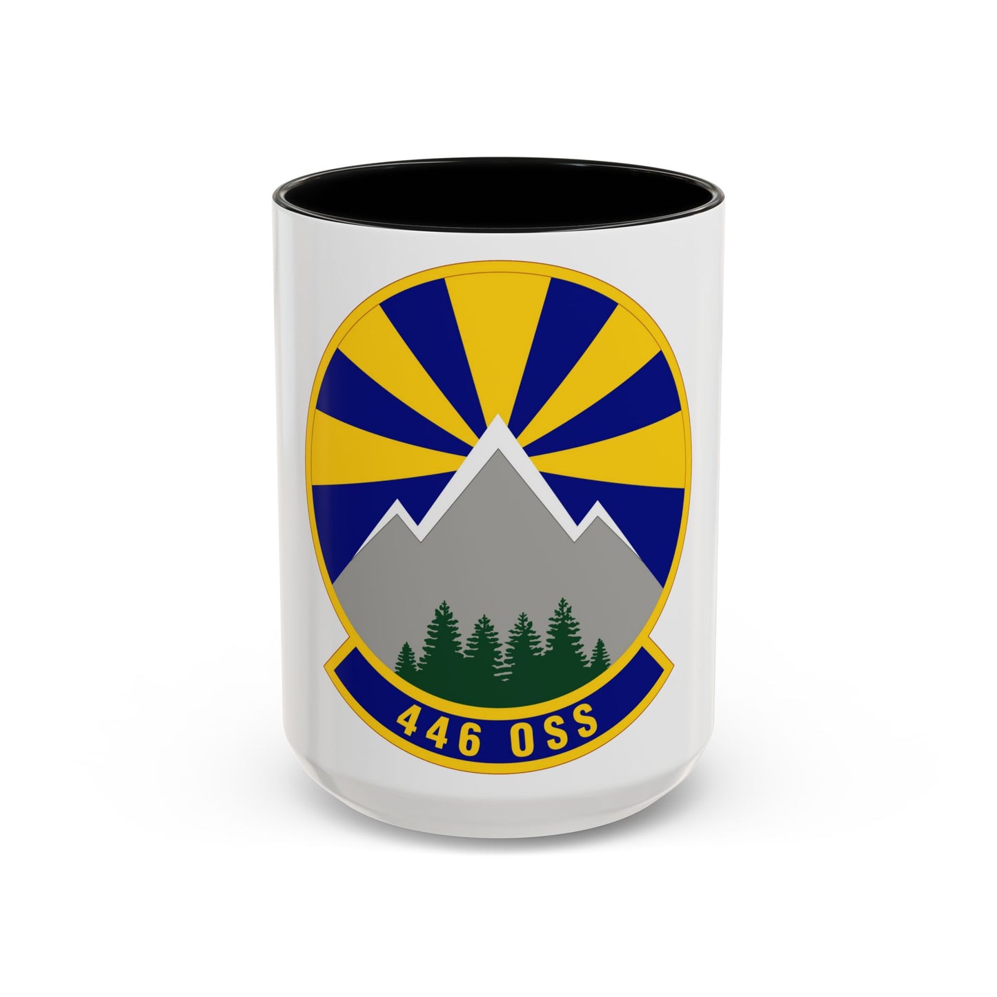 446 Operations Support Squadron (U.S. Air Force) Accent Coffee Mug