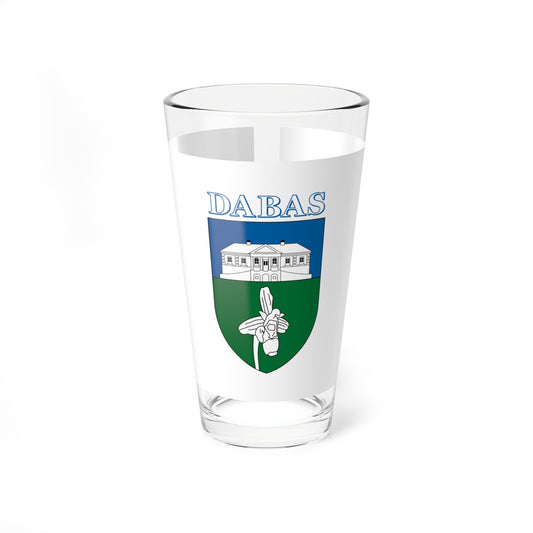 Flag of Dabas (Hungary) Pint Glass 16oz
