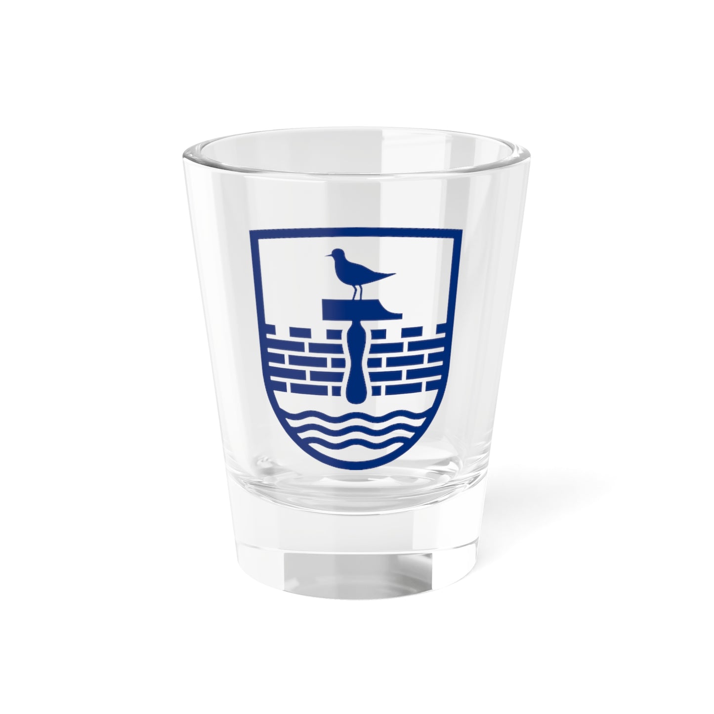 Herning Kommune byvåben (Denmark) (Coat of Arms) Shot Glass 1.5oz
