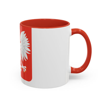 Coat of arms of Poland (1955-1980) - Accent Coffee Mug