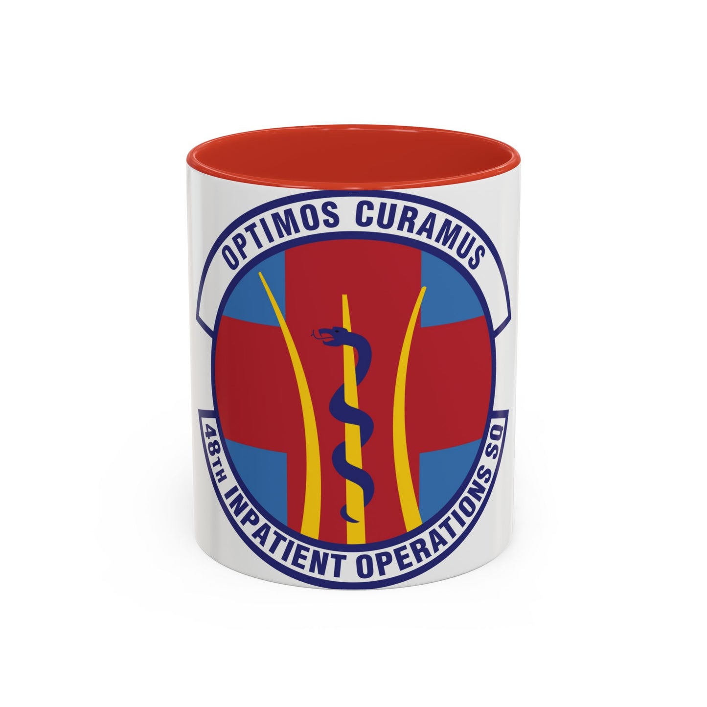 48th Inpatient Operations Squadron (U.S. Air Force) Accent Coffee Mug