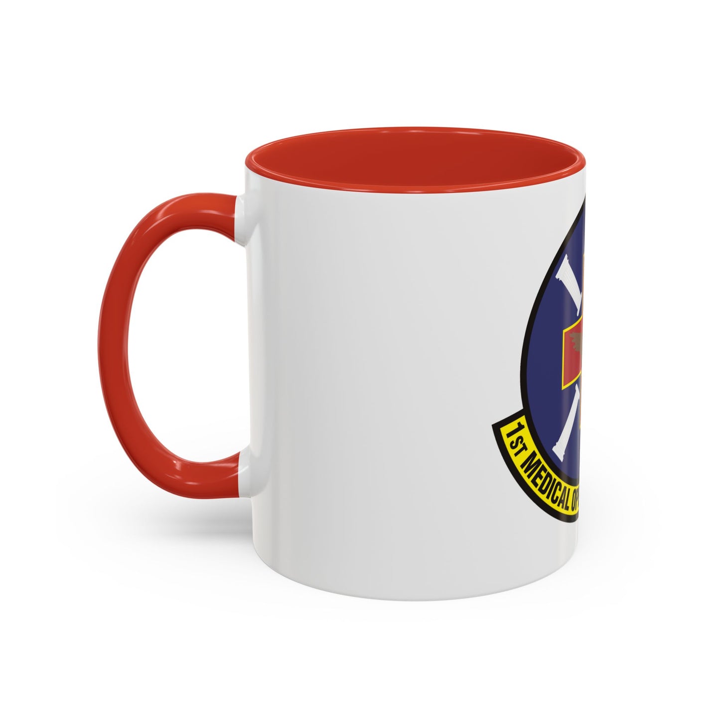 1st Medical Operations Squadron (U.S. Air Force) Accent Coffee Mug