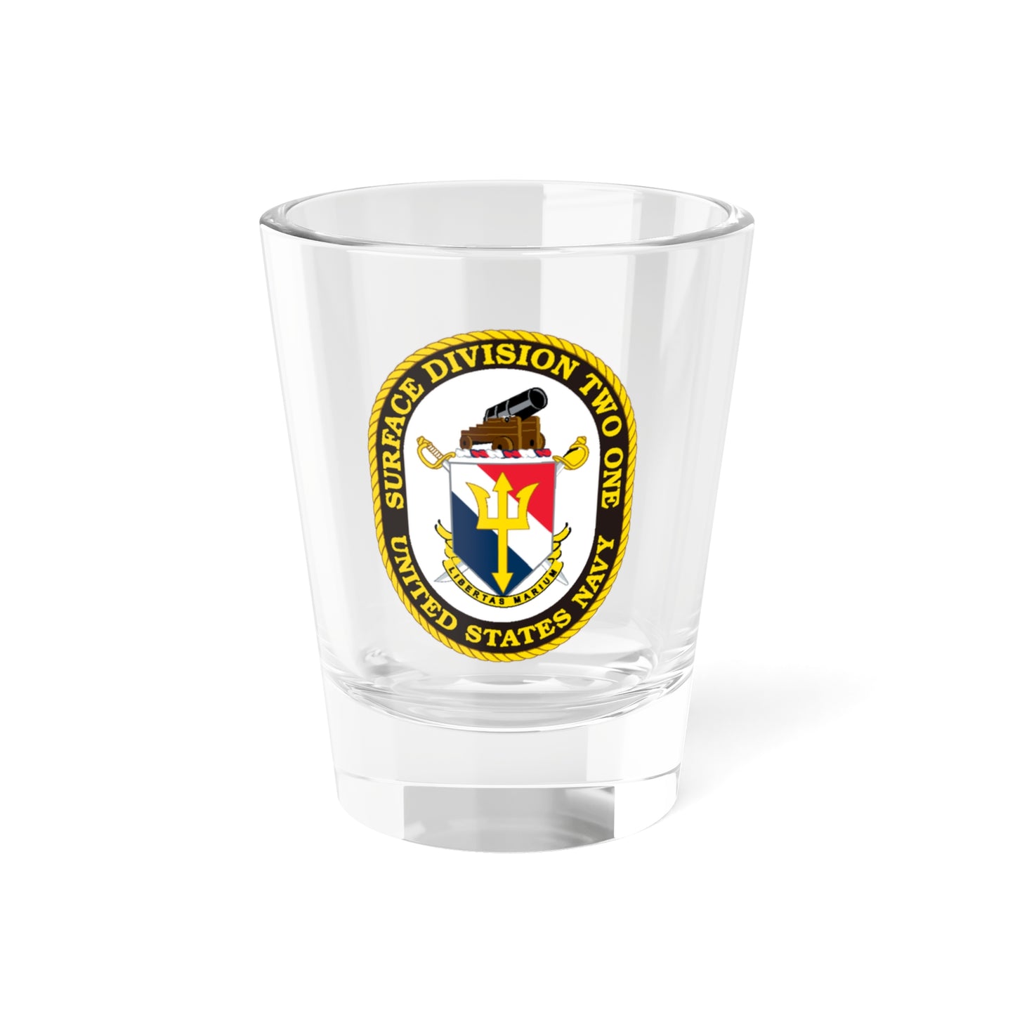 Verre à liqueur SURFACE DIVISION TWO ONE (US Navy) 1,5 oz