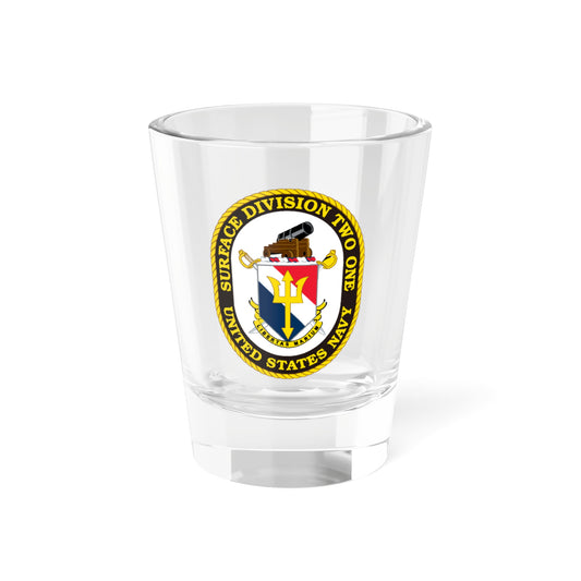 SURFACE DIVISION TWO ONE (U.S. Navy) Shot Glass 1.5oz