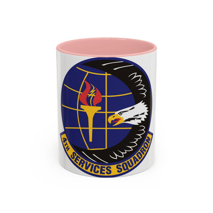 4th Services Squadron (U.S. Air Force) Accent Coffee Mug