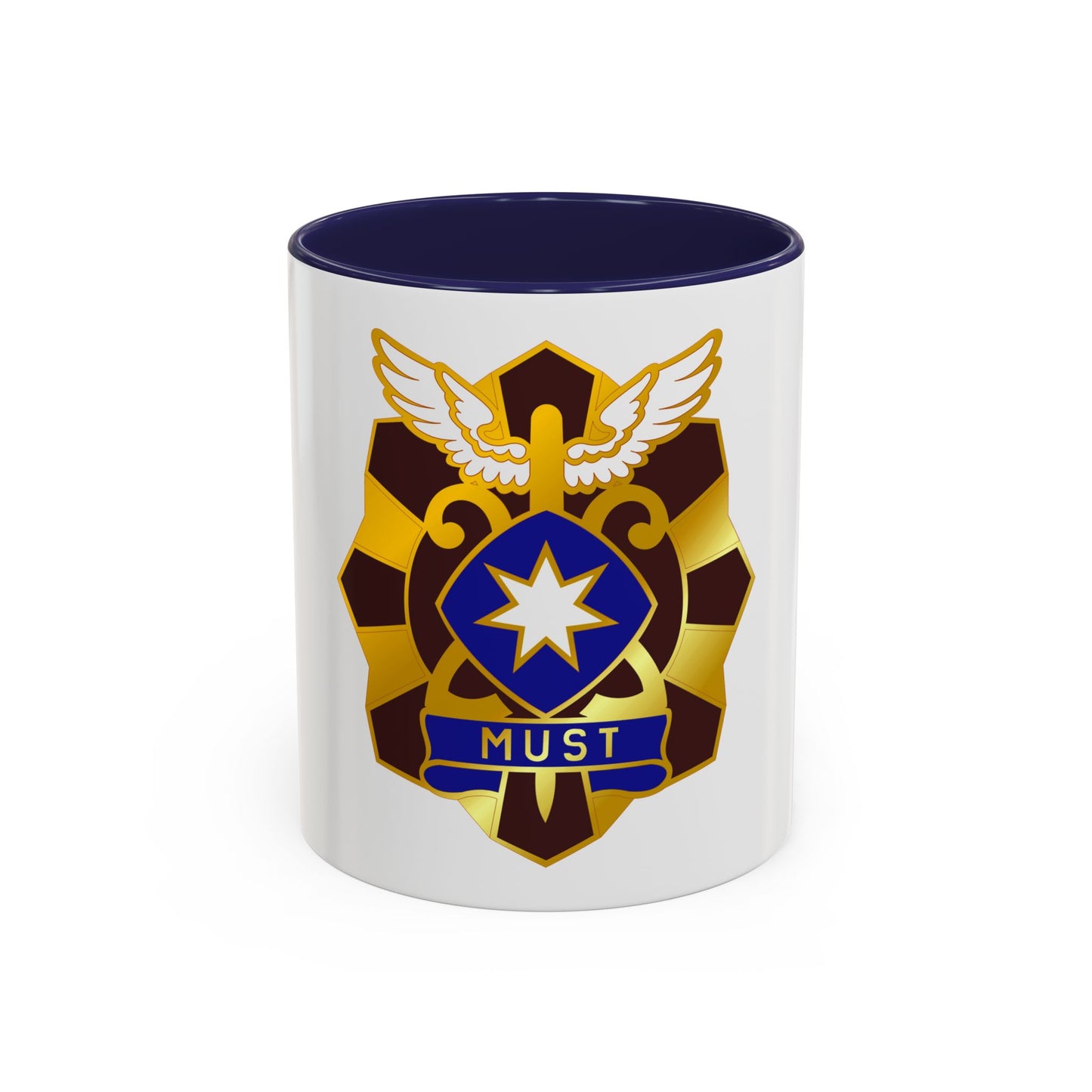22 Surgical Hospital (U.S. Army) Accent Coffee Mug