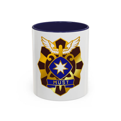 22 Surgical Hospital (U.S. Army) Accent Coffee Mug