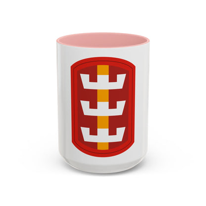 130th Engineer Brigade (U.S. Army) Accent Coffee Mug