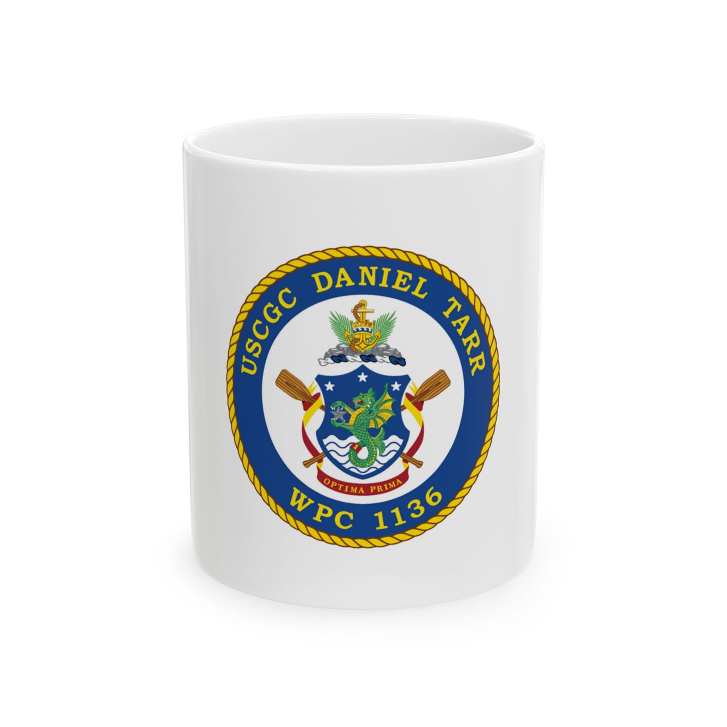 USCGC Daniel Tarr WPC 1136 (U.S. Coast Guard) White Coffee Mug