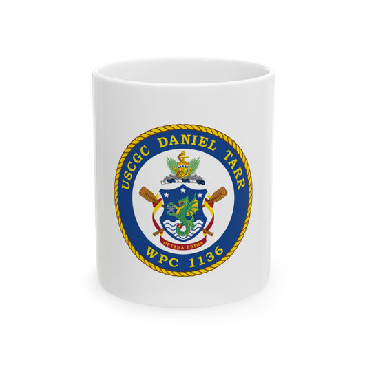 USCGC Daniel Tarr WPC 1136 (U.S. Coast Guard) White Coffee Mug