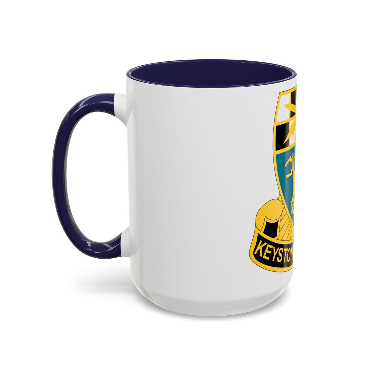 128 Military Intelligence Battalion (U.S. Army) Accent Coffee Mug