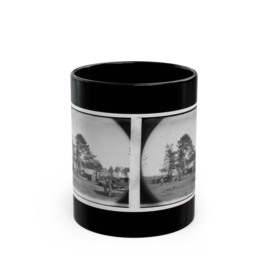 Brandy Station, Virginia. Winter Quarters Of Scouts And Guides. Army Of The Potomac (U.S. Civil War) Black Coffee Mug