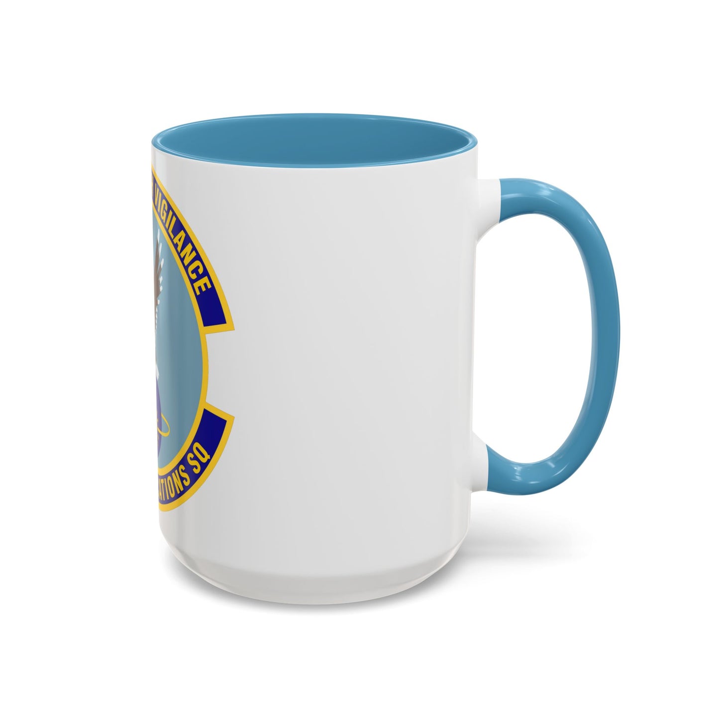 5th Communications Squadron (U.S. Air Force) Accent Coffee Mug