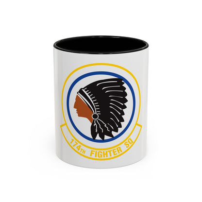 174 Fighter Squadron (U.S. Air Force) Accent Coffee Mug