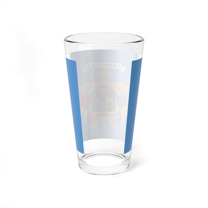 Flag of Nemesnep (Hungary) Pint Glass 16oz