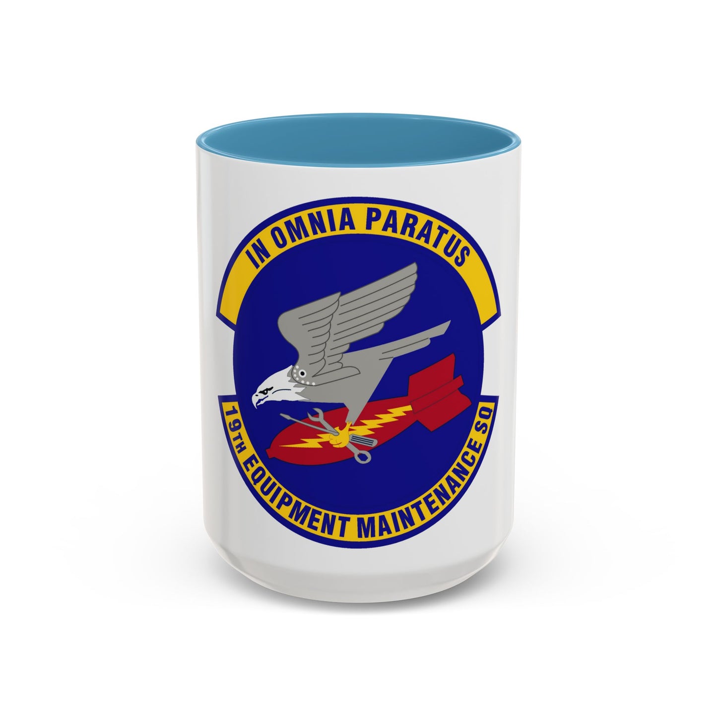 19th Equipment Maintenance Squadron (U.S. Air Force) Accent Coffee Mug