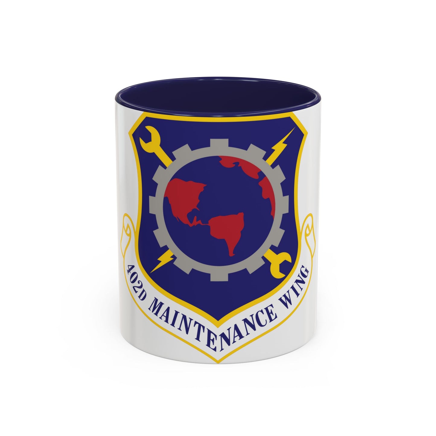 402d Maintenance Wing (U.S. Air Force) Accent Coffee Mug