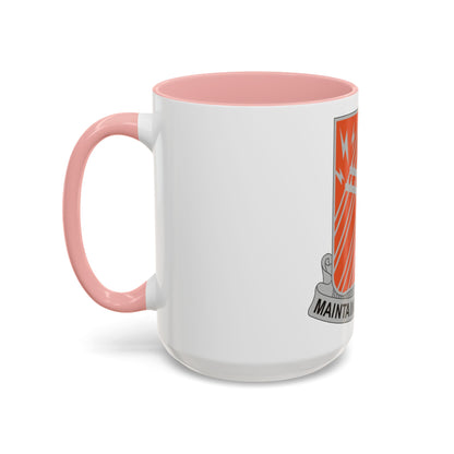 440 Signal Battalion (U.S. Army) Accent Coffee Mug