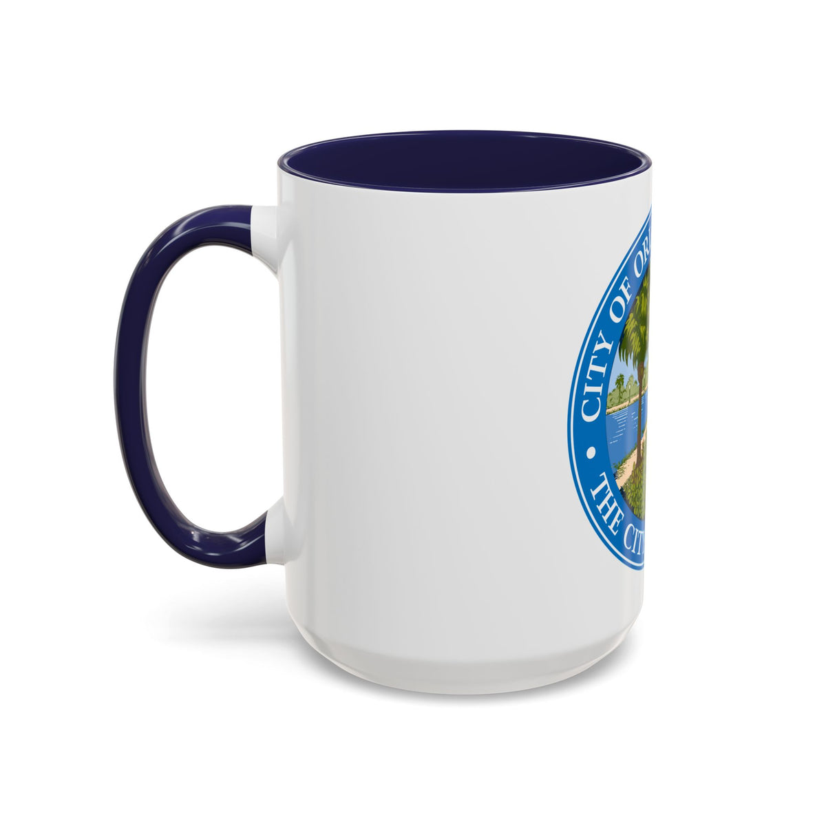 Seal of Orlando Florida - Accent Coffee Mug