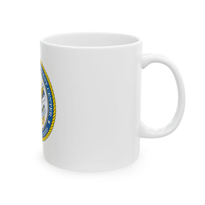 USCG LDC (U.S. Coast Guard) White Coffee Mug