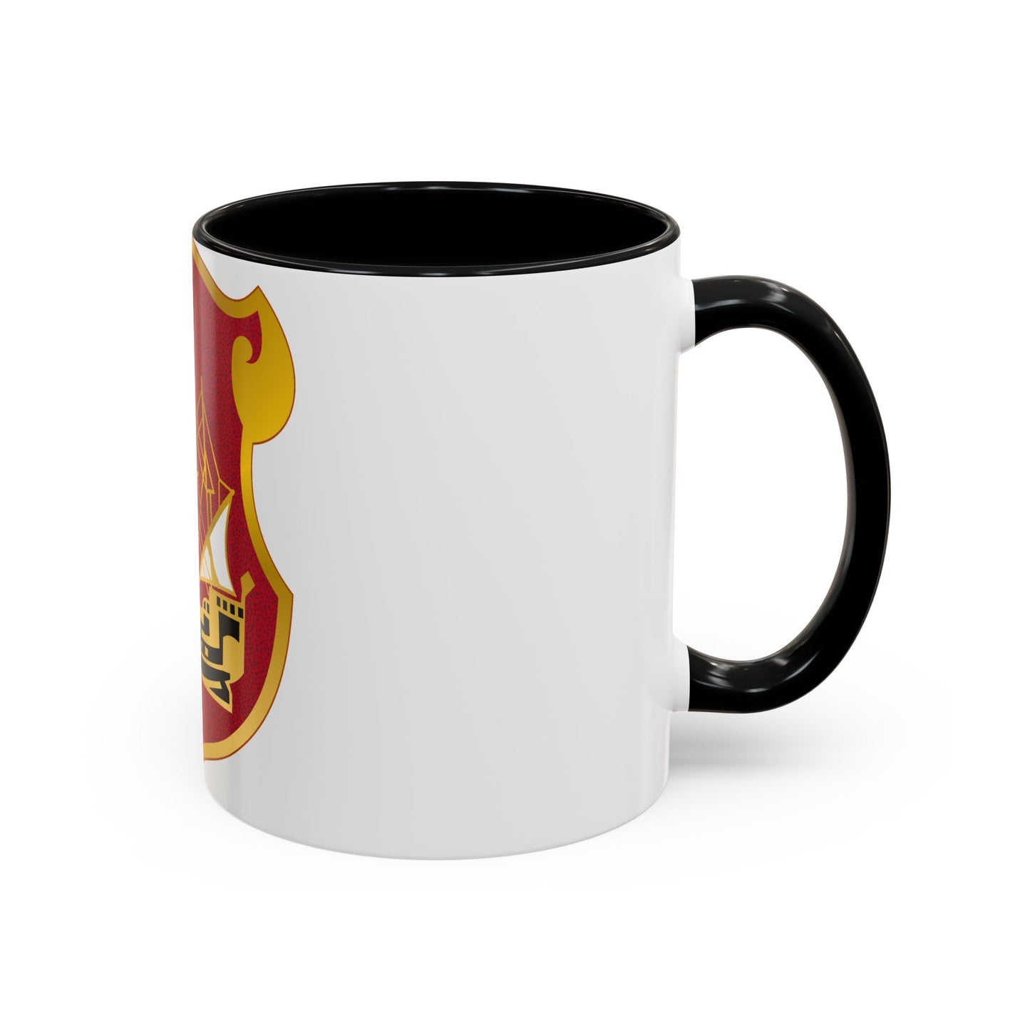 9 Antiaircraft Artillery Gun Battalion (U.S. Army) Accent Coffee Mug
