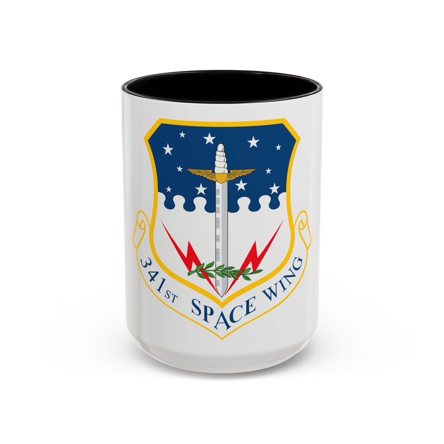 341st Space Wing (U.S. Air Force) Accent Coffee Mug
